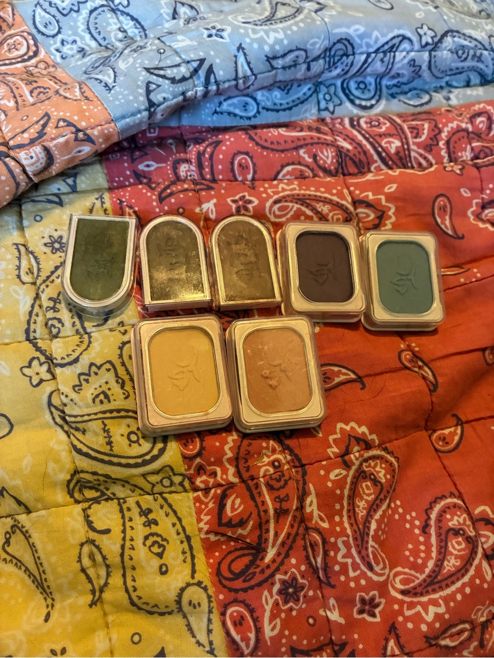 Mary Kay Eyeshadow Singles - Assorted Green, Yellow, Brown, Blue, Tan Shades